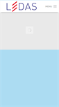 Mobile Screenshot of ledas.ch
